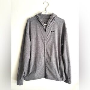 NIKE Dri-FIT Full Zip Hoodie Jacket | Medium|